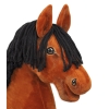 Hobby Horse Keppihevonen - Vaaleanruunikko Hevonen, Musta Harja A3