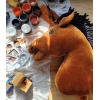 Hobby Horse Keppihevonen - Vaaleanruunikko Hevonen, Musta Harja A3