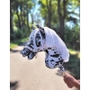 Hobby Horse Täplikäs Keppihevonen Leopardi Musta Valkoinen Harja A3