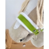 Karvariimu A3 kepparille limetti, valkoinen  karva