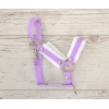 Karvariimu A3 kepparille  violetti , valkoinen  karva