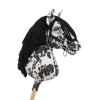 Keppihevonen Black White Leopardi