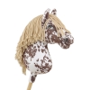 Keppihevonen - Hobby Horse Brown Leopard Beige Harja A3