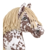 Keppihevonen - Hobby Horse Brown Leopard Beige Harja A3