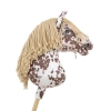 Keppihevonen - Hobby Horse Brown Leopard Beige Harja A3