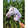 Keppihevonen - Hobby Horse A3 Brown Leopard Valkoinen Harja
