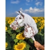Keppihevonen - Hobby Horse A3 Brown Leopard Valkoinen Harja