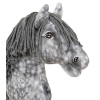 Keppihevonen - Hobby Horse A3 Dapple Gray Harmaa Harja