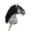 Keppihevonen - Hobby Horse A3 Dapple Gray Musta Harja