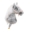 Keppihevonen - Hobby Horse A3 Dapple Gray Valkoinen Harja