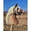 Keppihevonen - Hobby Horse A3 Haflinger-Hevonen, Vaalea Harja