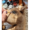 Keppihevonen - Hobby Horse A3 Haflinger-Hevonen, Vaalea Harja