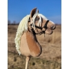Keppihevonen - Hobby Horse A3 Haflinger-Hevonen, Vaalea Harja