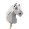 Keppihevonen - Hobby Horse A3 Harmaa Hevonen, Valkoinen Harja