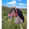 Keppihevonen - Hobby Horse A3 Hiirakko Hevonen, Musta Harja