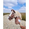 Keppihevonen - Hobby Horse A3 Mustang Bay Beige Harja