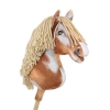 Keppihevonen - Hobby Horse A3 Tobiano BeigeHarja