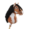 Keppihevonen - Hobby Horse A3 Tobiano Musta Harja