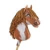 Keppihevonen - Hobby Horse A3 Tobiano Ruskea Harja