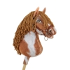Keppihevonen - Hobby Horse A3 Tobiano Ruskea Harja