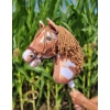 Keppihevonen - Hobby Horse A3 Tobiano Ruskea Harja