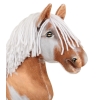 Keppihevonen - Hobby Horse A3 Tobiano Valkoinen Harja