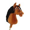 Keppihevonen - Hobby Horse A3 Vaaleanruunikko Hevonen, Musta harja