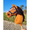 Keppihevonen - Hobby Horse A3 Vaaleanruunikko Hevonen, Musta harja