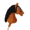 Keppihevonen - Hobby Horse A3 Vaaleanruunikko Hevonen, Musta harja