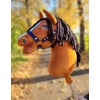 Keppihevonen - Hobby Horse A3 Vaaleanruunikko Hevonen, Musta harja