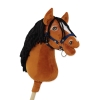 Keppihevonen - Hobby Horse A3 Vaaleanruunikko Hevonen, Musta harja