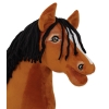 Keppihevonen - Hobby Horse A3 Vaaleanruunikko Hevonen, Musta harja