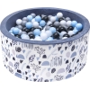 Pallomeri palloilla 200 kpl - harmaa oksilla