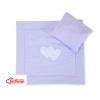 2-osainen petisetti vaunuihin - Hanging Hearts Violetti