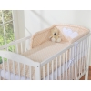 2-osainen pussilakanasetti Beige Valkoisilla Pilkuilla