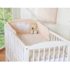 2-osainen pussilakanasetti Beige Valkoisilla Pilkuilla