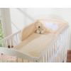 2-osainen pussilakanasetti Beige Valkoisilla Pilkuilla
