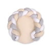 Donitsimatto 2in1 Valkoinen Harmaa Beige
