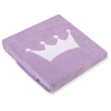 Fleece-viltti vauvalle - Little Prince/Princess Violetti
