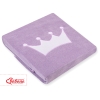 Fleece-viltti vauvalle - Little Prince/Princess Violetti