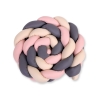 Letitetty reunapehmuste - Knot XXL Beige Antrasiitti Pastellinvaaleanpunainen