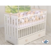 Letitetty reunapehmuste - Knot XXL Valkoinen Harmaa Beige
