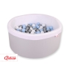 Pallomeri (+ pallot 200kpl) Harmaa