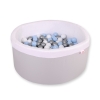 Pallomeri (+ pallot 200kpl) Harmaa