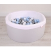 Pallomeri (+ pallot 200kpl) Harmaa