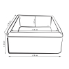 Pallomeri (+ pallot 200kpl) Harmaa