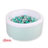 Pallomeri + pallot 200kpl Minttu