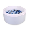Pallomeri + pallot 200kpl Sininen
