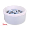 Pallomeri + pallot 200kpl Sininen