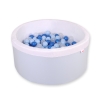 Pallomeri + pallot 200kpl Sininen